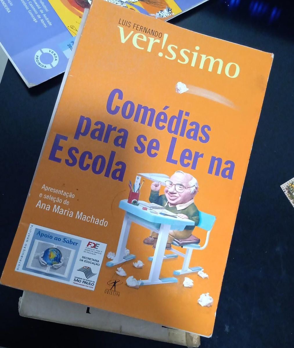 Livro Comédias para Se Ler Na Escola Luís Fernando Verissímo Livro