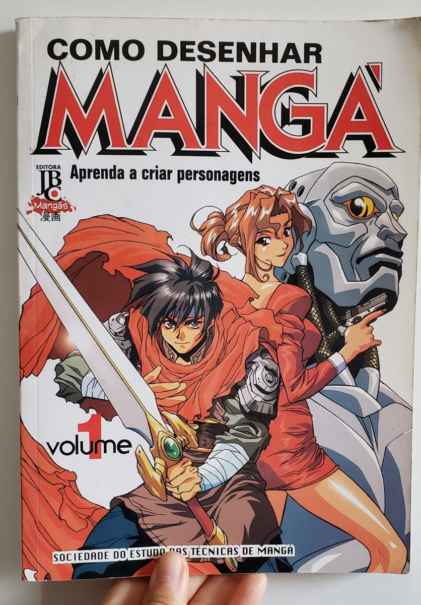 Livro Como Desenhar Mangá Volume 1 Livro Editora Jbc Usado 77092840