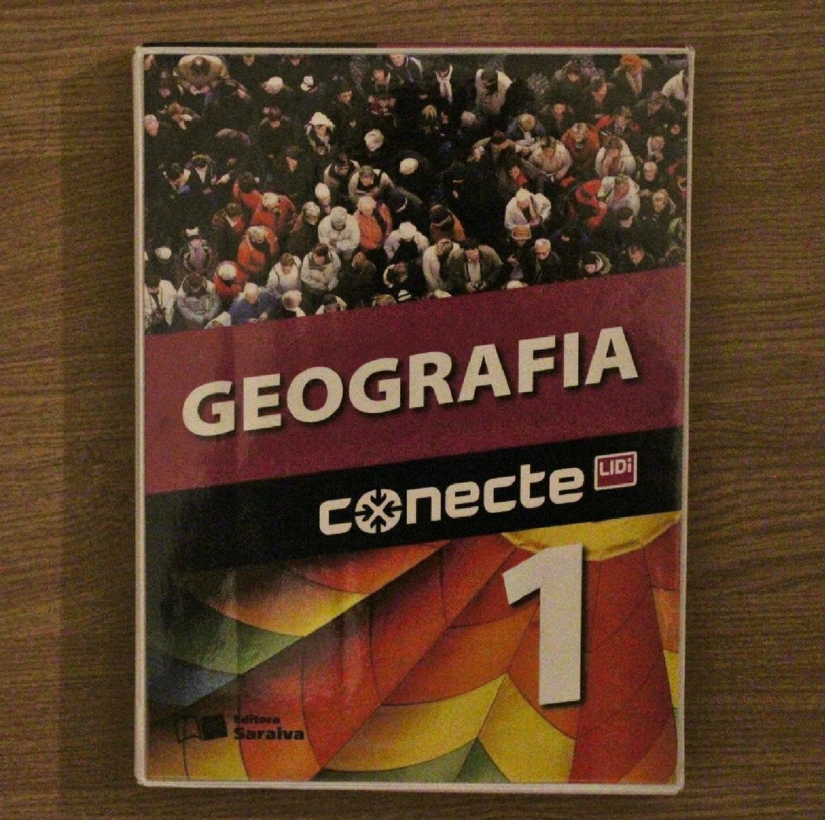 Livro Conecte Geografia Volume 1 Livro Editora Saraiva Usado