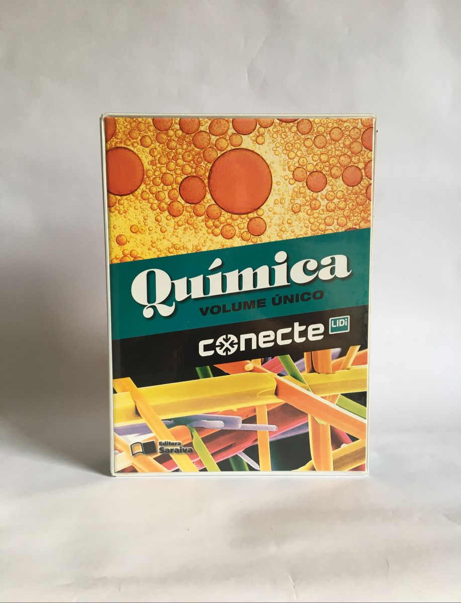 Livro Conecte Química Volume Único Livro Editora Saraiva Nunca Usado