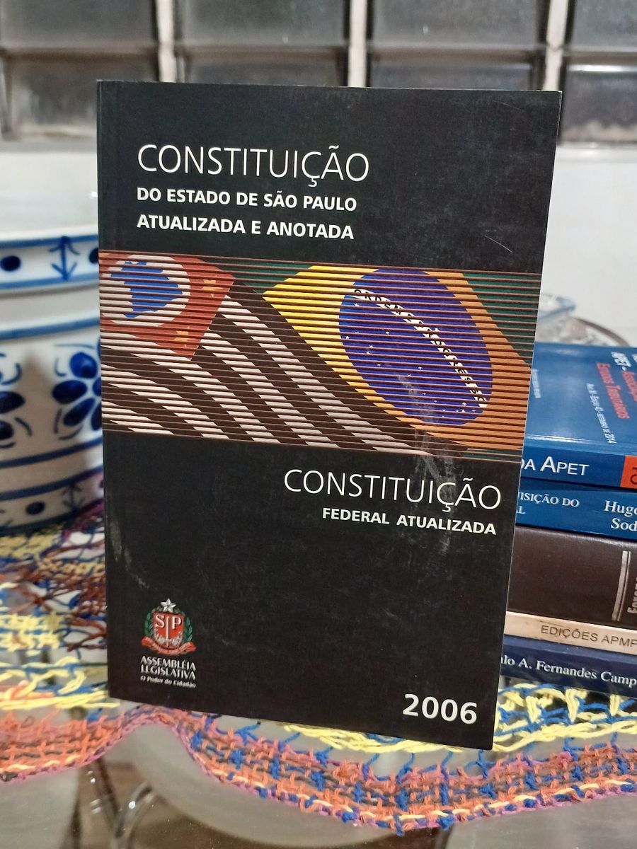 Livro Constitui O Federal Atualizada Livro Usado Enjoei