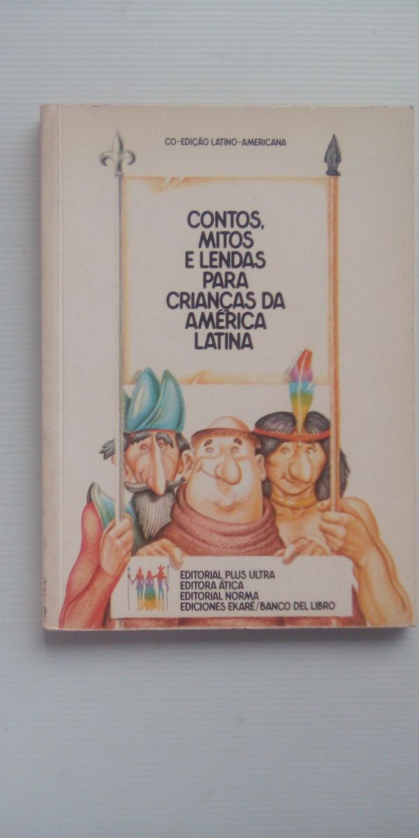 Livro Contos Mitos e Lendas para Crianças da América Latina Livro