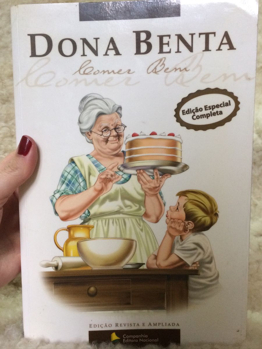 Livro Culin Ria Dona Benta Comer Bem Edi O Especial Completa Capa