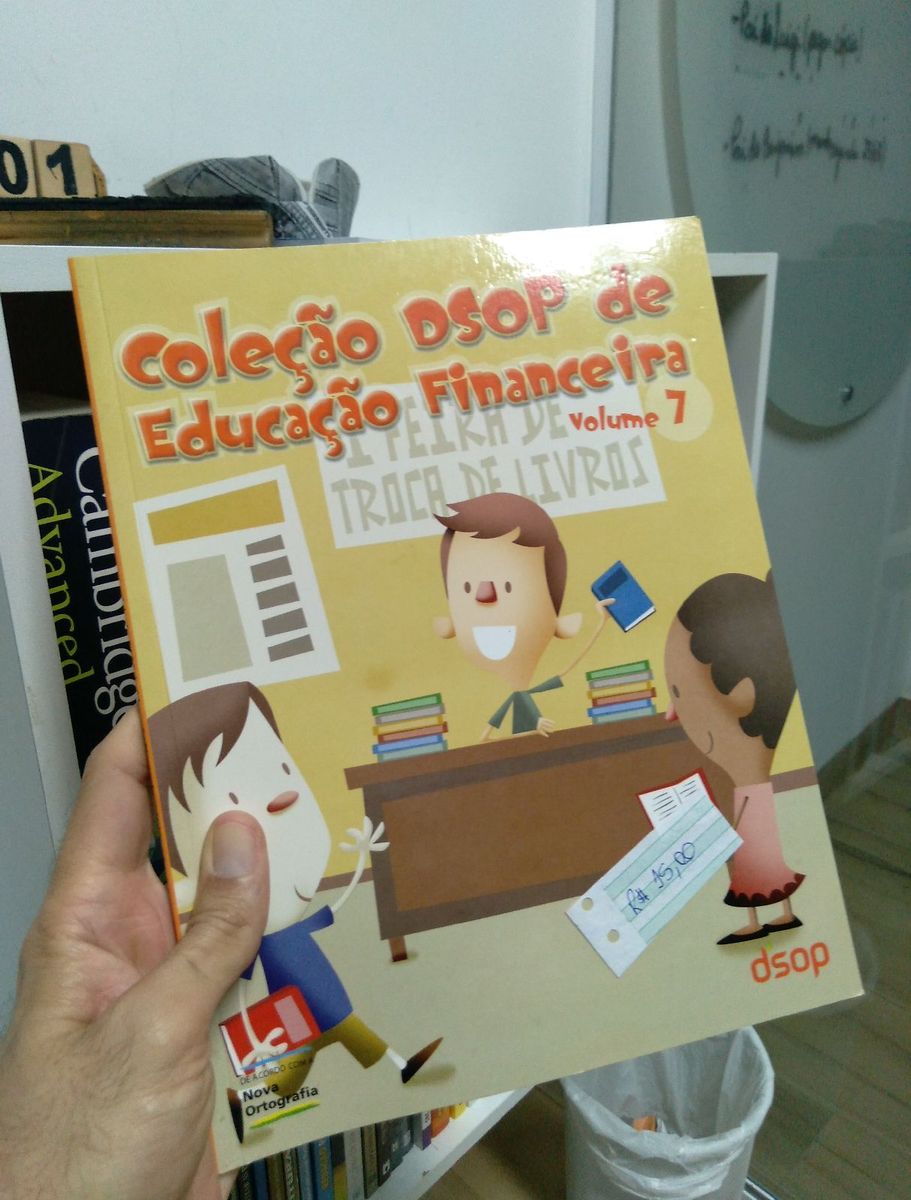 Livro de Educação Financeira para Crianças de 7 Anos Livro Dsop Nunca