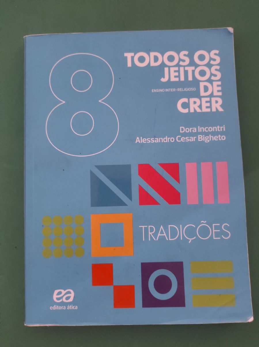 Livro de Ensino Religioso Todos Os Jeitos de Crer Livro Editora ática