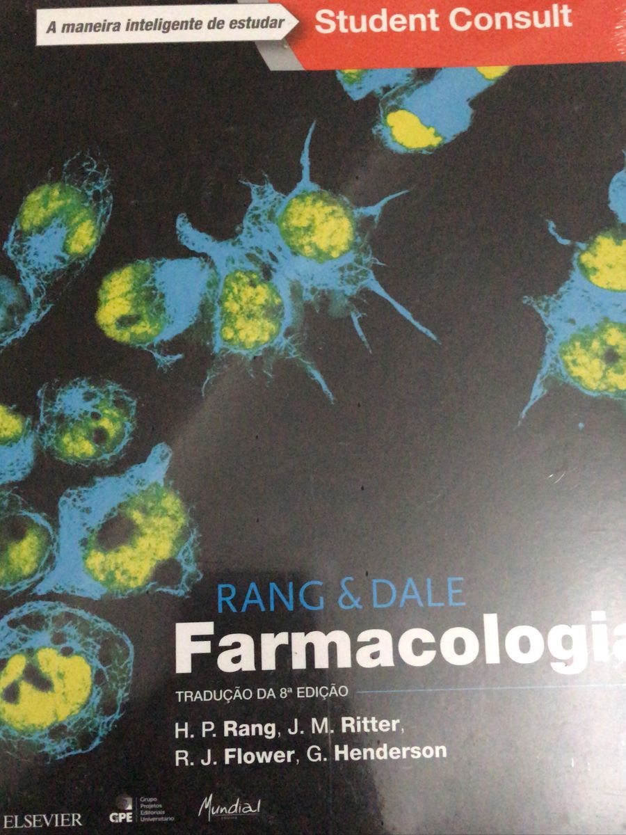 Livro De Farmacologia Nunca Usado Livro Farmacologia Rang Dale