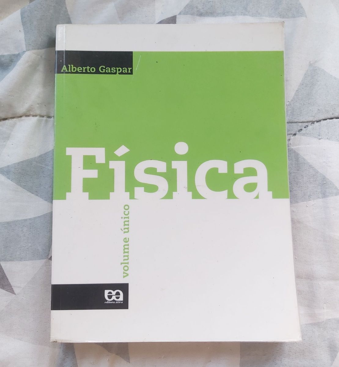 Livro de Física Volume Único Alberto Gaspar Ensino Médio Livro