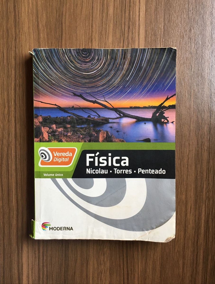 Livro De F Sica Vereda Digital Nicolau Torres Penteado Livro Usado