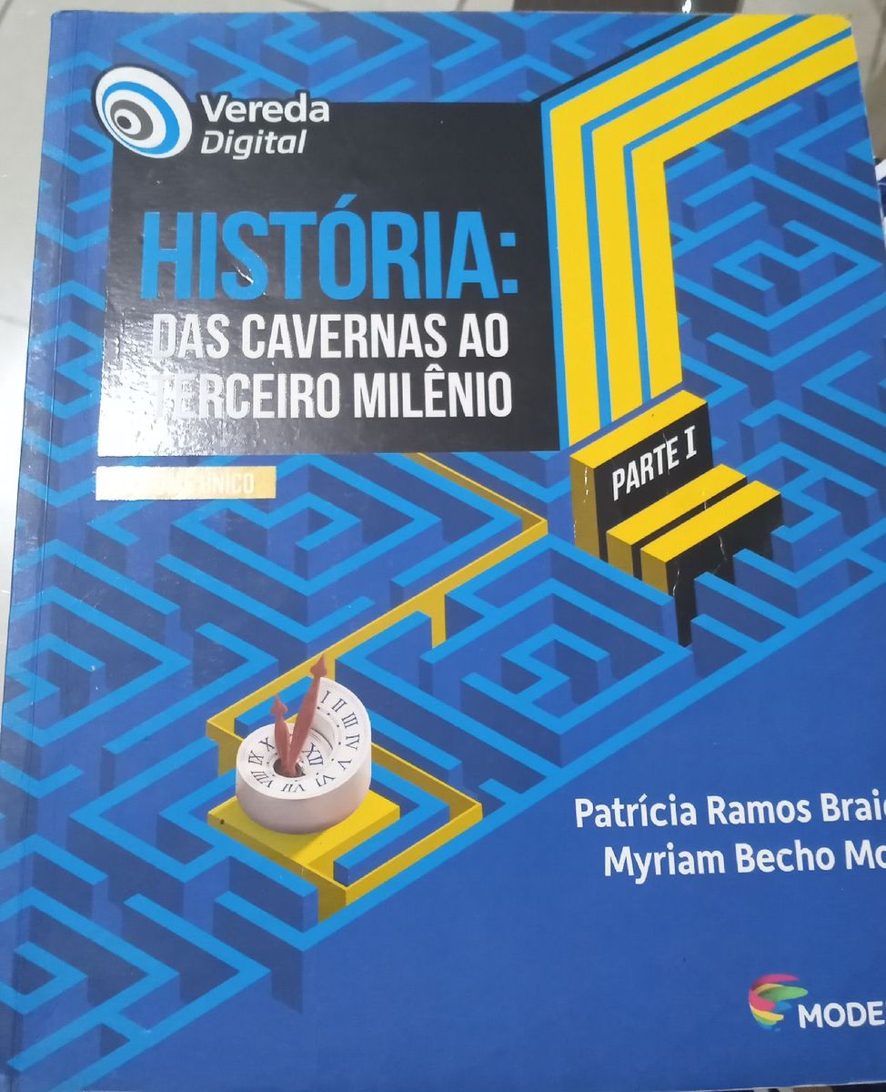 Livro De Hist Ria Ano Do Em Vereda Digital Moderna Livro