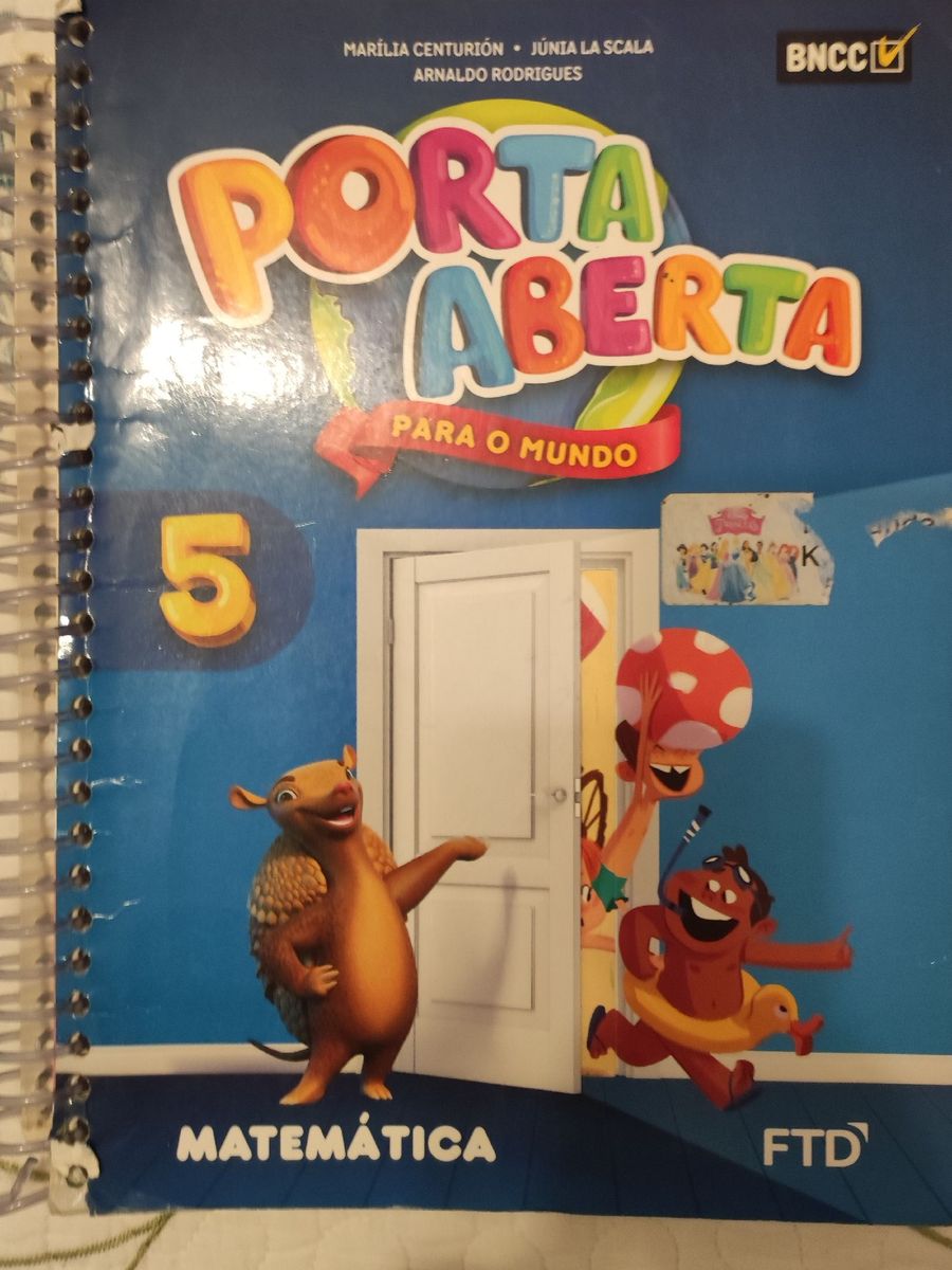 Livro De Matem Tica Porta Aberta Para O Mundo Ftd Ano Livro Ftd