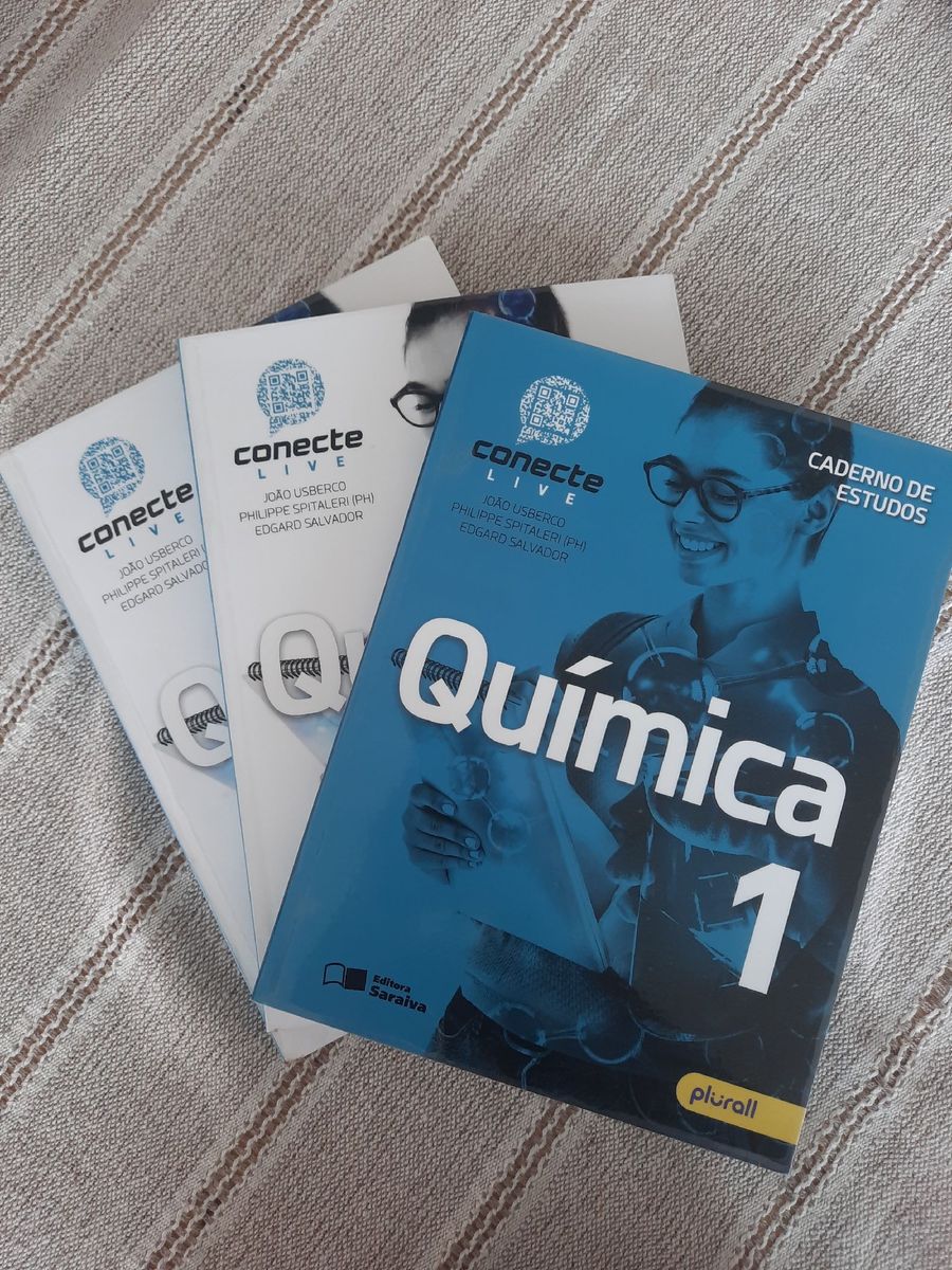 Livro de Química 1 Ano Química 1 Conecte Live Os 3 Livros Livro