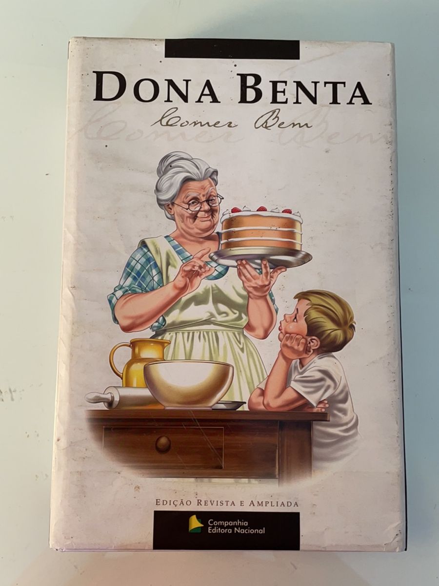 Livro De Receitas Dona Benta Capa Dura Livro Dona Benta Usado