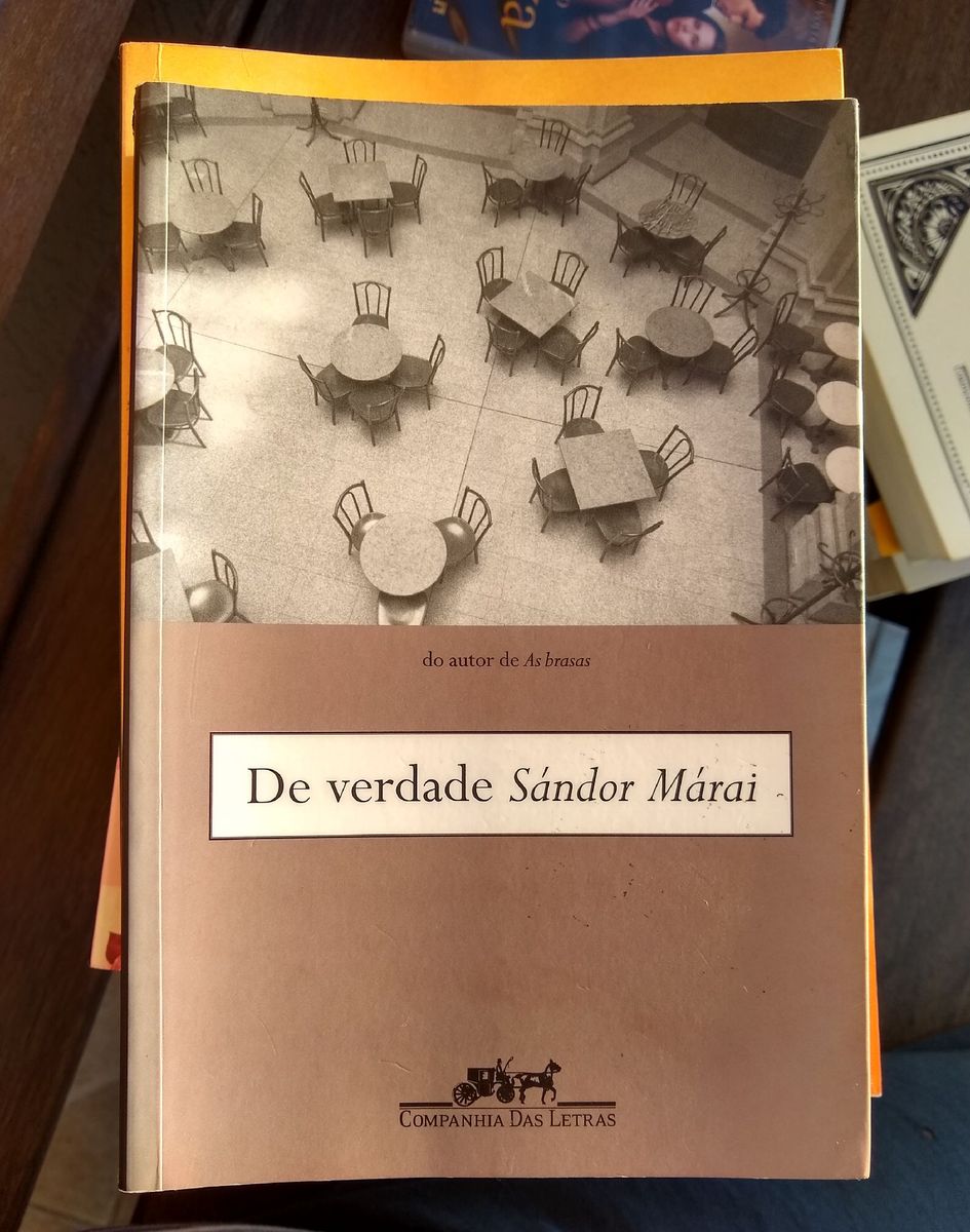 Livro de Verdade Sándor Márai Livro Companhia Das Letras Usado