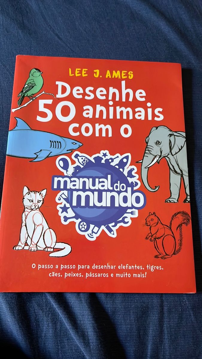 Livro Desenhe 50 Animais O Manual Do Mundo Livro Sextante Usado