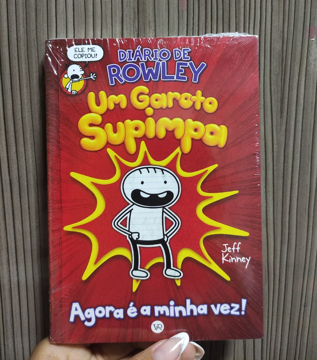 Livro Diário de Rowley Um Garoto Supimpa de Jeff Kinney Livro