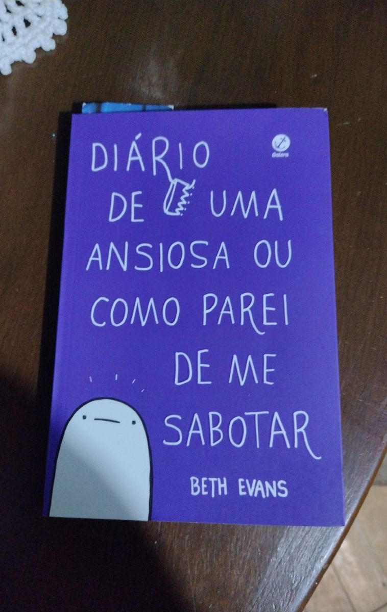 Livro Di Rio De Uma Ansiosa Ou Como Parei De Me Sabotar Colete