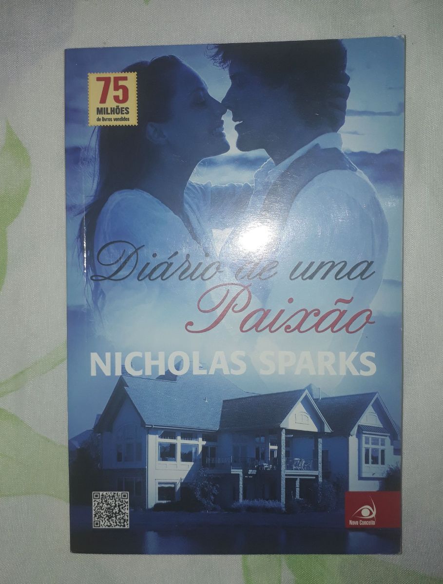 Livro Di Rio De Uma Paix O De Nicholas Sparks Item Info Eletro Novo