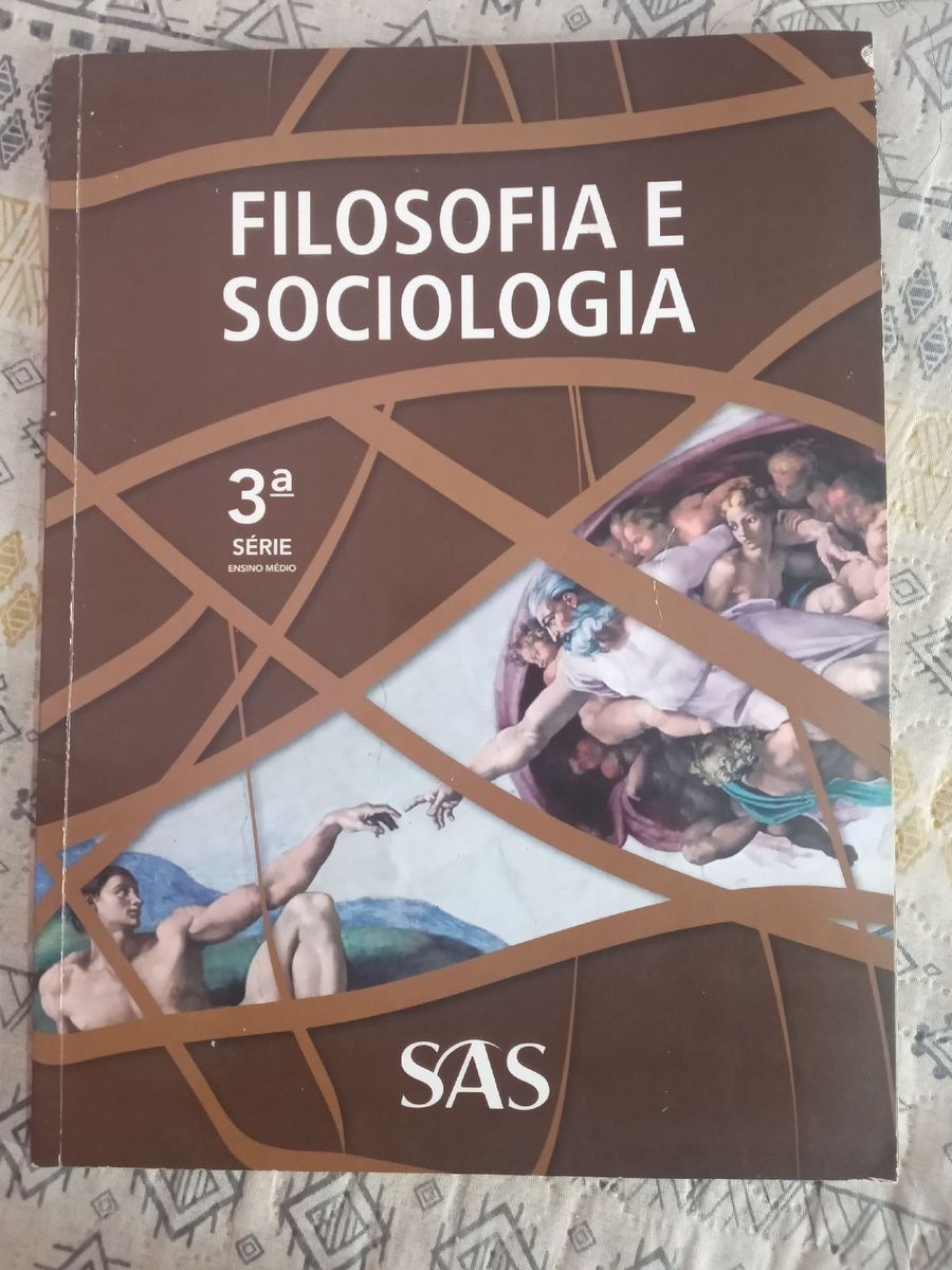 Livro Did Tico Filosofia E Sociologia A S Rie Sas Livro Sas Usado