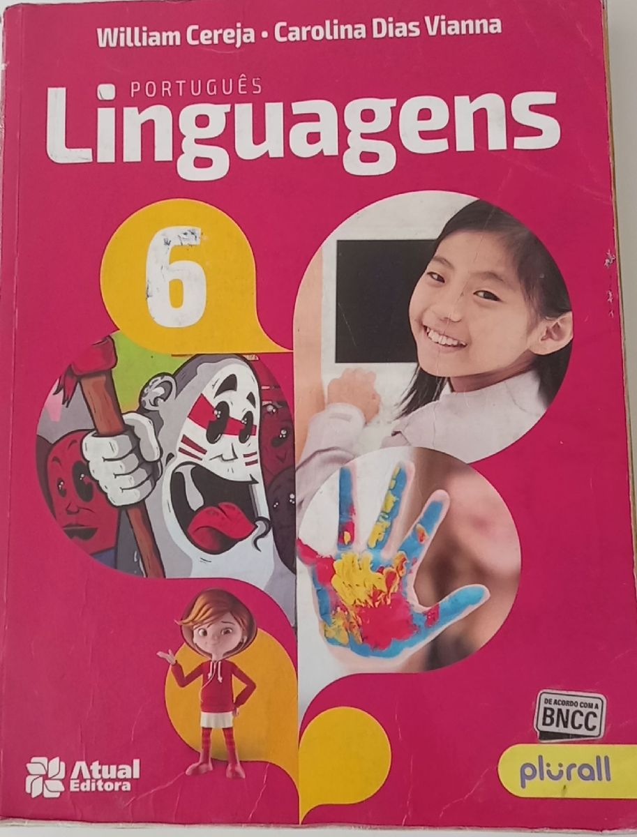 Livro Didático Português 6 Ano Linguagens Item Infantil Usado