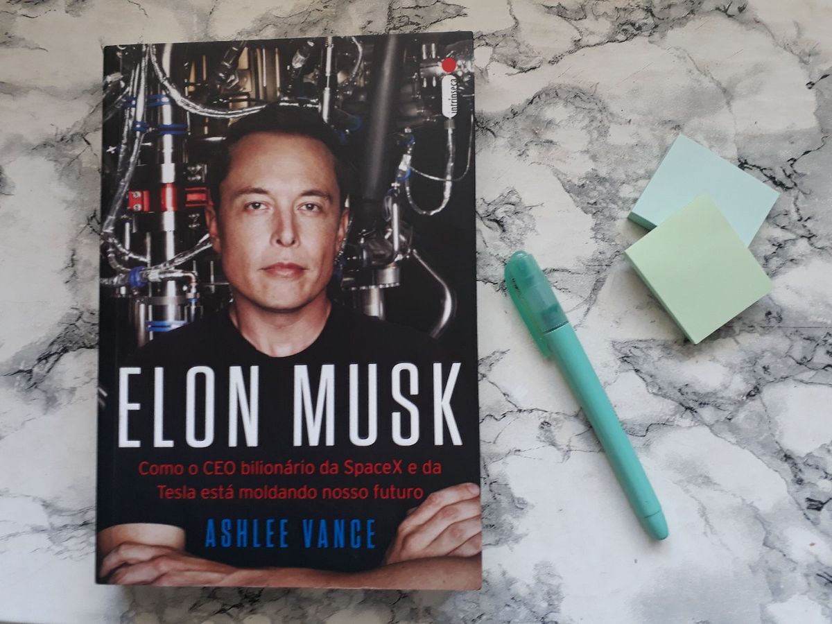 Livro Elon Musk Livro Editora Intr Nseca Usado Enjoei