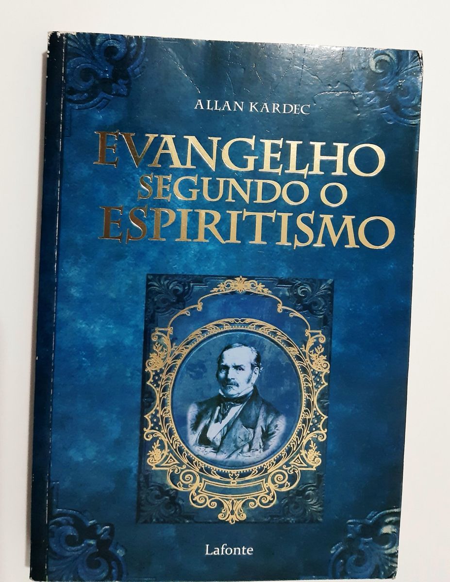 Livro Evangelho Segundo Espiritismo Allan Kardec Livro Lafonte Usado