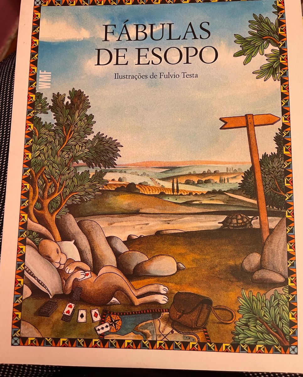 Livro F Bulas De Esopo Item Infantil Fulvio Testa Usado