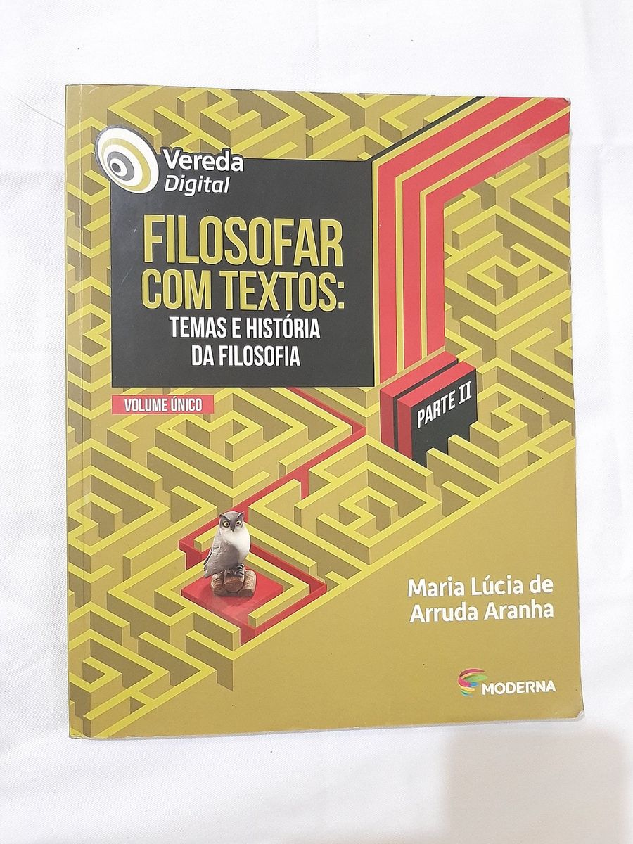 Livro Filosofar Textos Parte Ii Vereda Digital Livro Editora