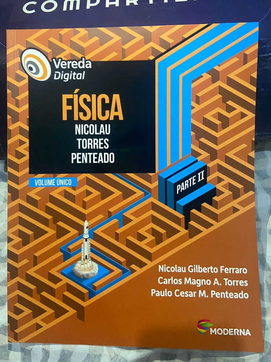 Livro F Sica Vereda Digital Parte Livro Moderna Nunca Usado