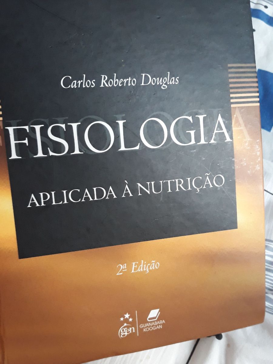 Livro Fisiologia Aplicada A Nutricao Livro Livro Nunca Usado