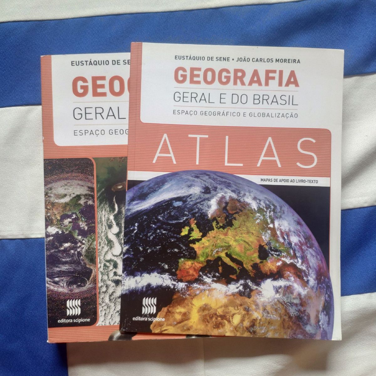 Livro Geografia Geral E Do Brasil Atlas Eustaquio De Sene Para