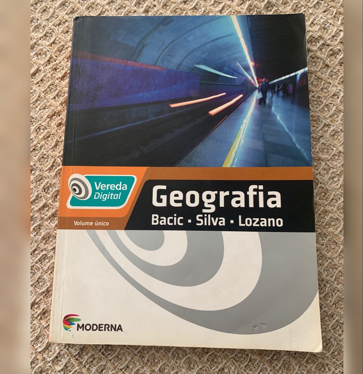 Livro Geografia Vereda Digital Livro Editora Moderna Usado 77648472