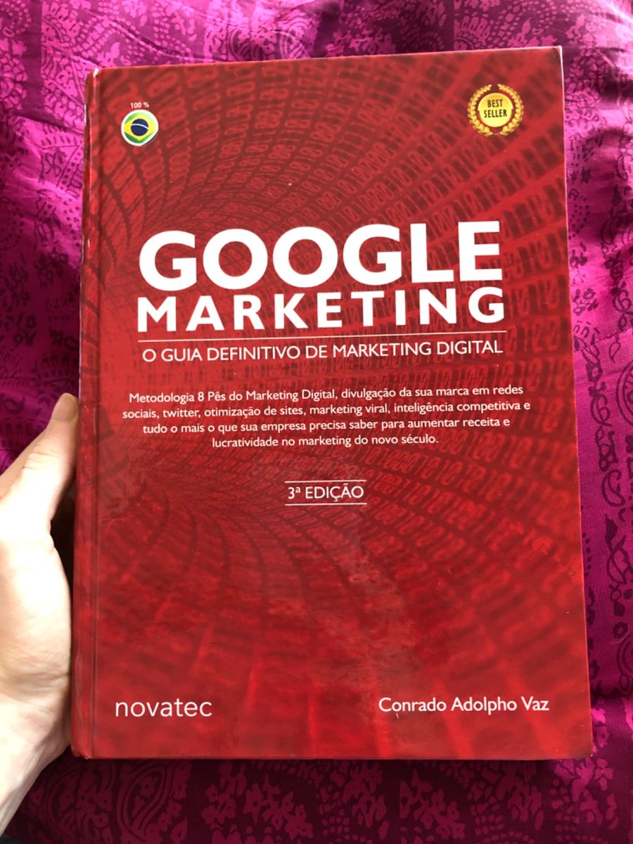 Livro Google Marketing O Guia Definitivo De Marketing Digital Capa