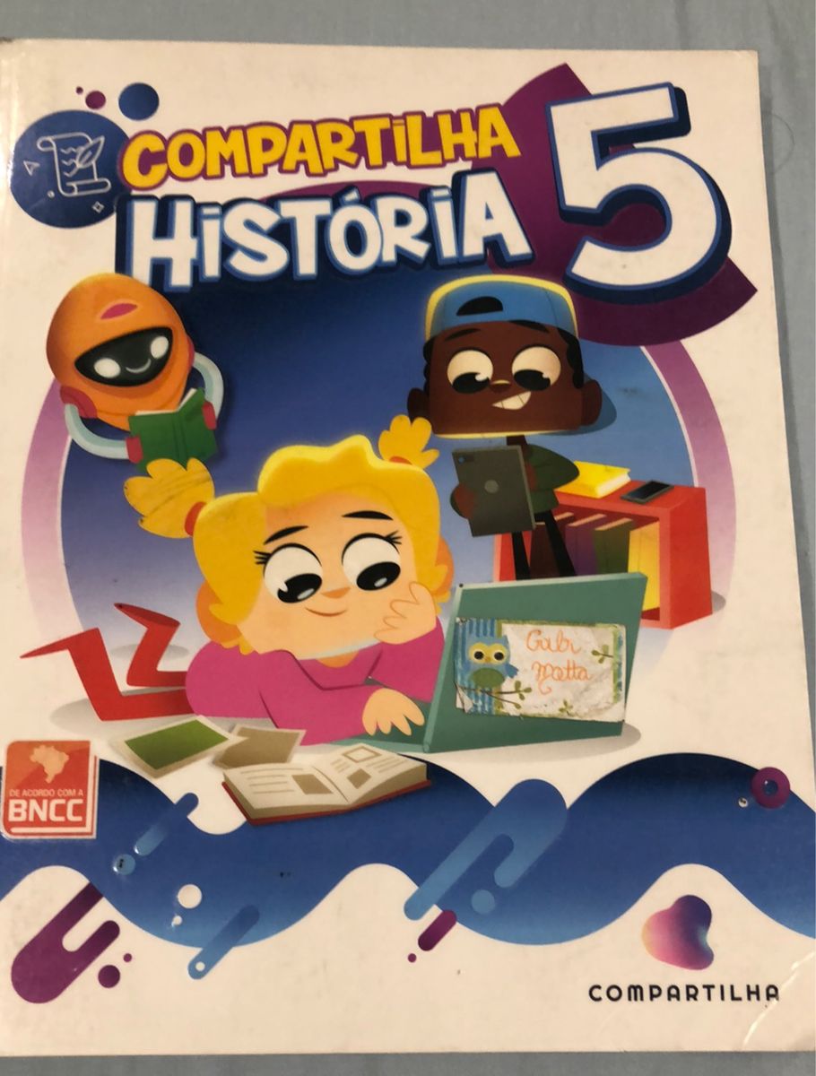 Livro Hist Ria Compartilha Usado Item Infantil Compartilha