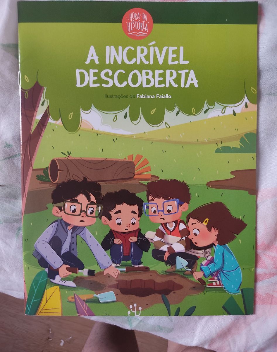 Livro Infantil a Descoberta Incrível Livro Anglo Nunca Usado