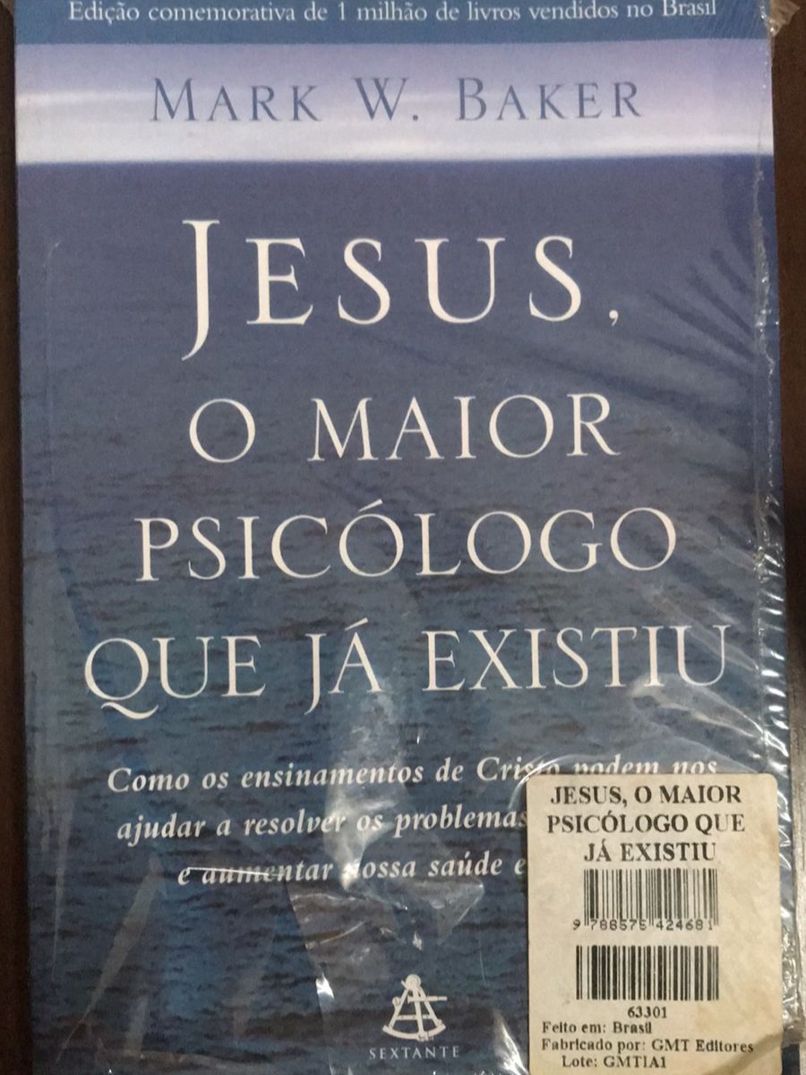 Livro Jesus O Maior Psic Logo Que J Existiu Livro Sextante Usado