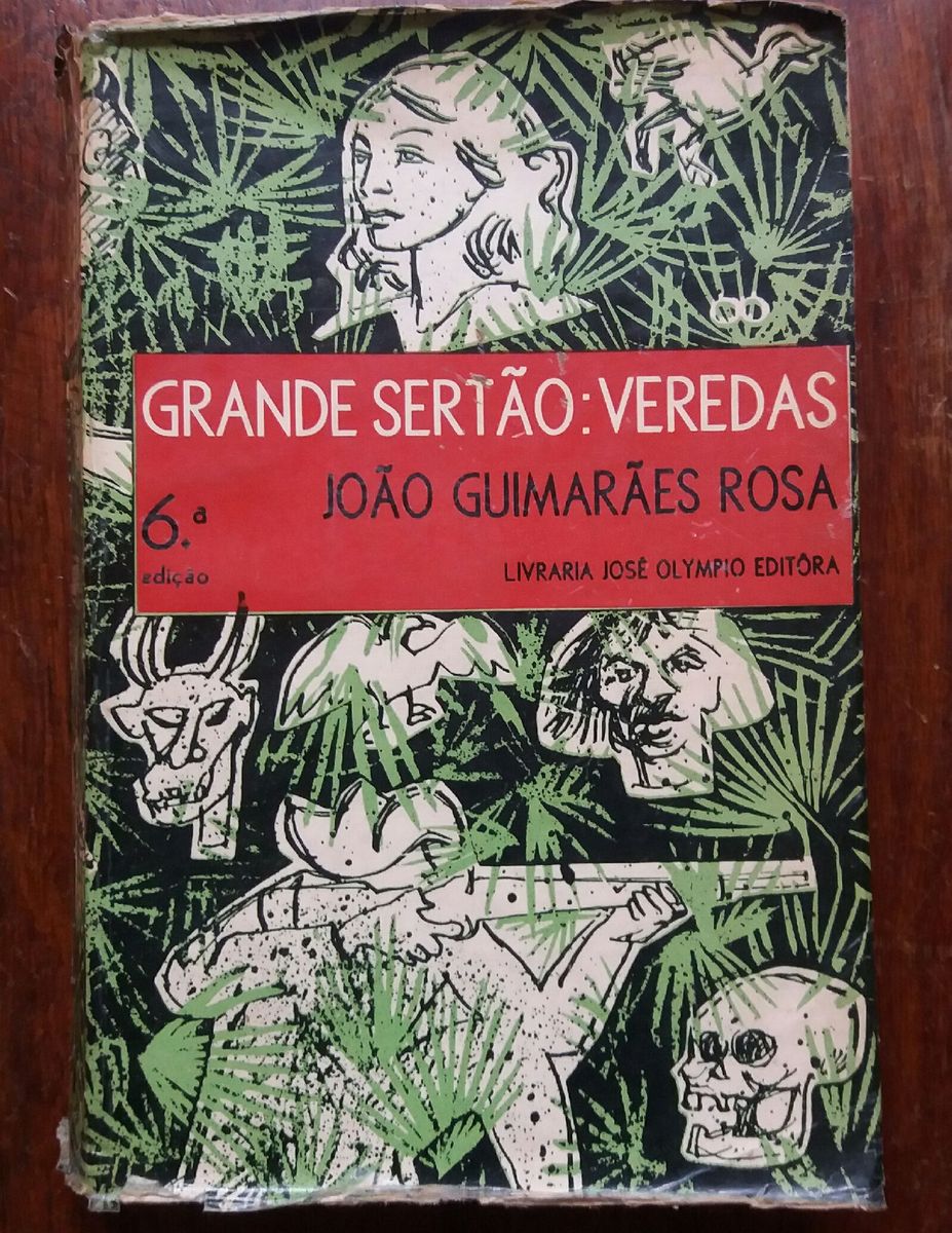 Livro Jo O Guimar Es Rosa Grande Sert O Veredas Livro Usado