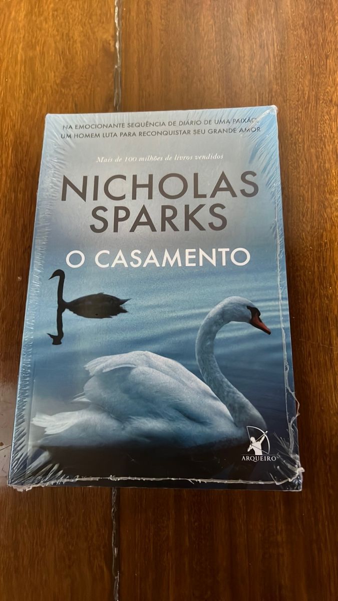 Livro Lacrado O Casamento De Nicholas Sparks Livro Livro Nunca Usado