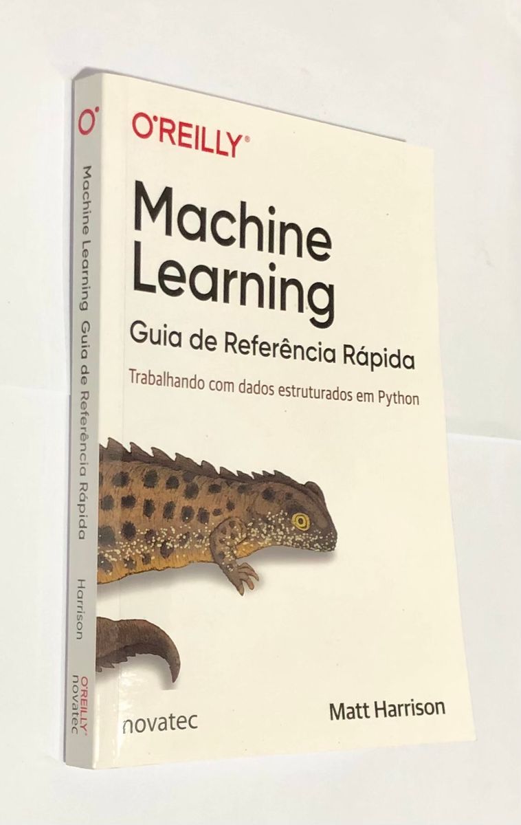 Livro Machine Learning Guia de Referência Rápida Ed Novatec Livro