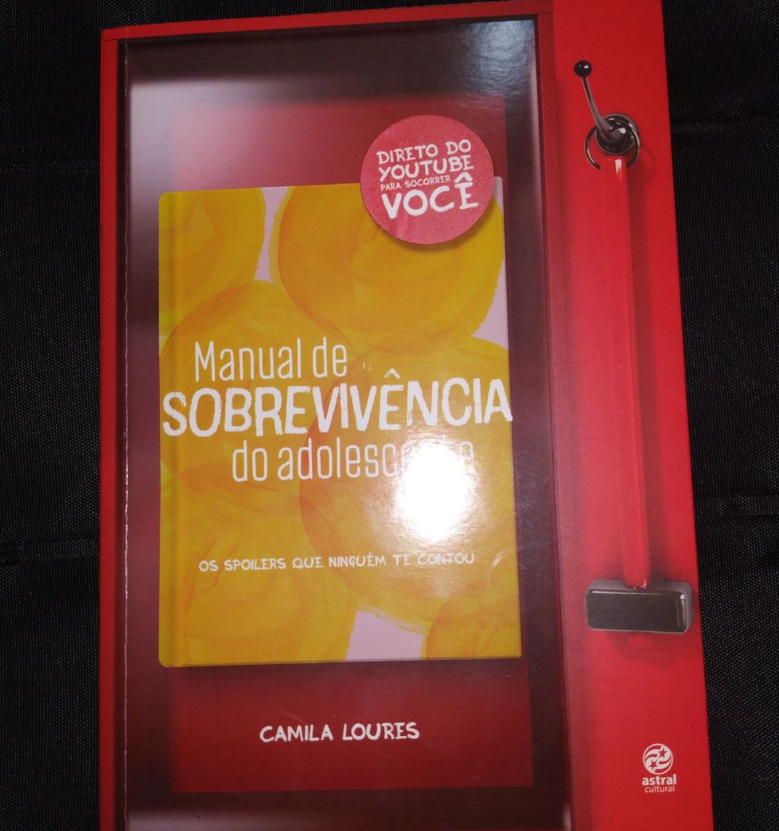 Livro Manual de Sobrevivência do Adolescente camila Loures Livro