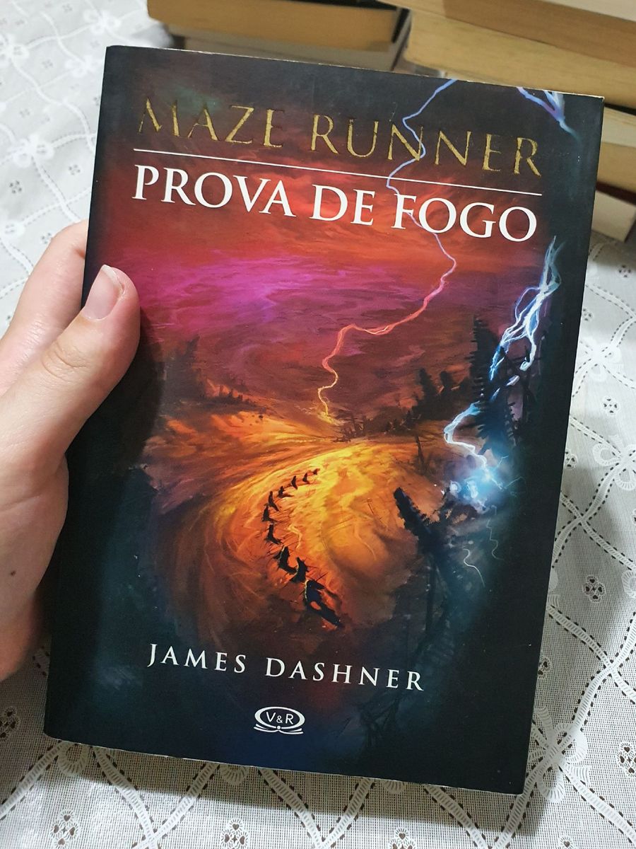 Livro Maze Runner Prova De Fogo Livro V R Usado Enjoei