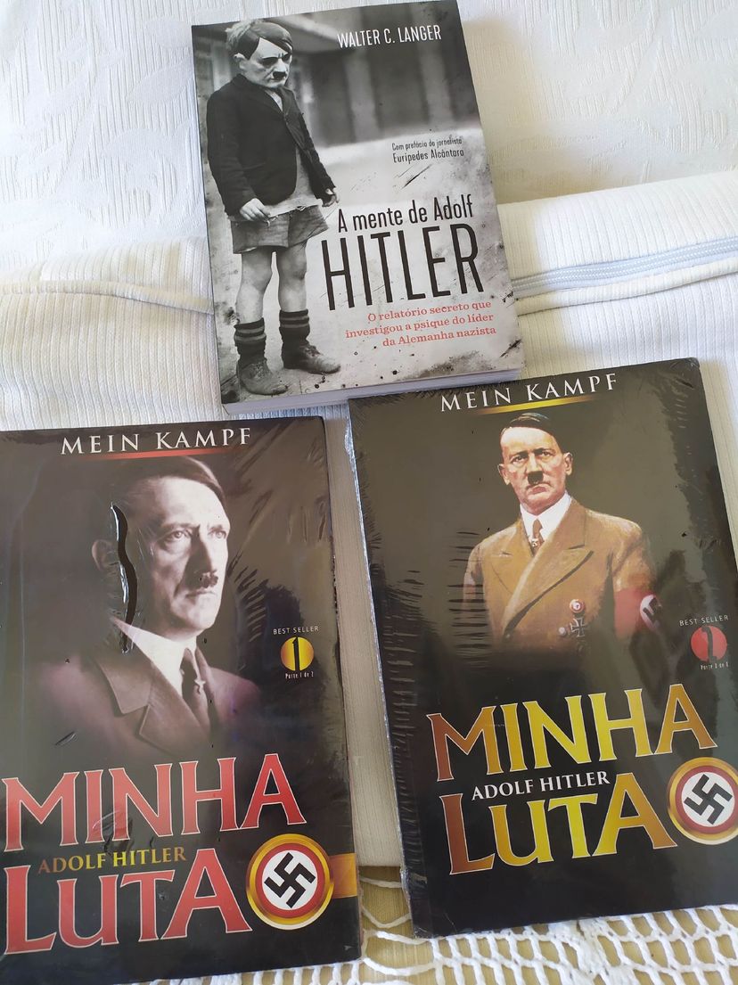 Livro Mein Kampf Minha Luta A Mente De Adolf Hitler Livro Leya Nunca