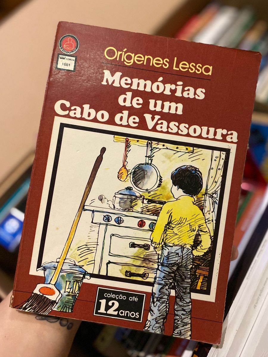 Livro Memórias de Um Cabo de Vassoura Orígenes Lessa Livro Ediouro