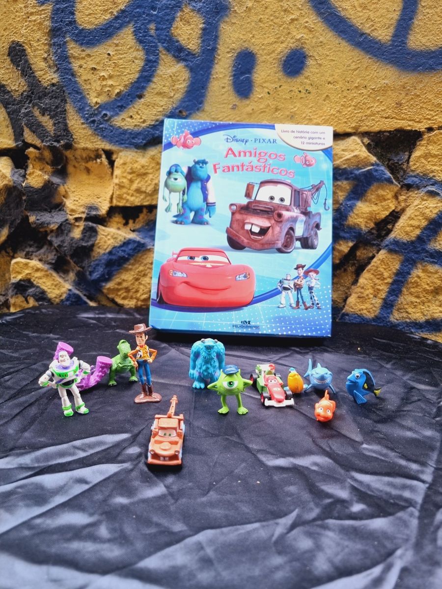 Livro Miniaturas Disney Pixar Brinquedo Disney Usado