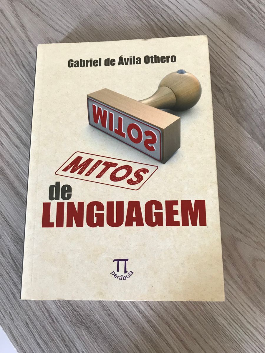 Livro Mitos De Linguagem Livro Nunca Usado Enjoei