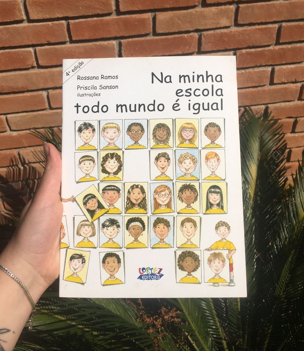 Livro Na Minha Escola Todo Mundo É Igual Livro Editora Cortez Usado