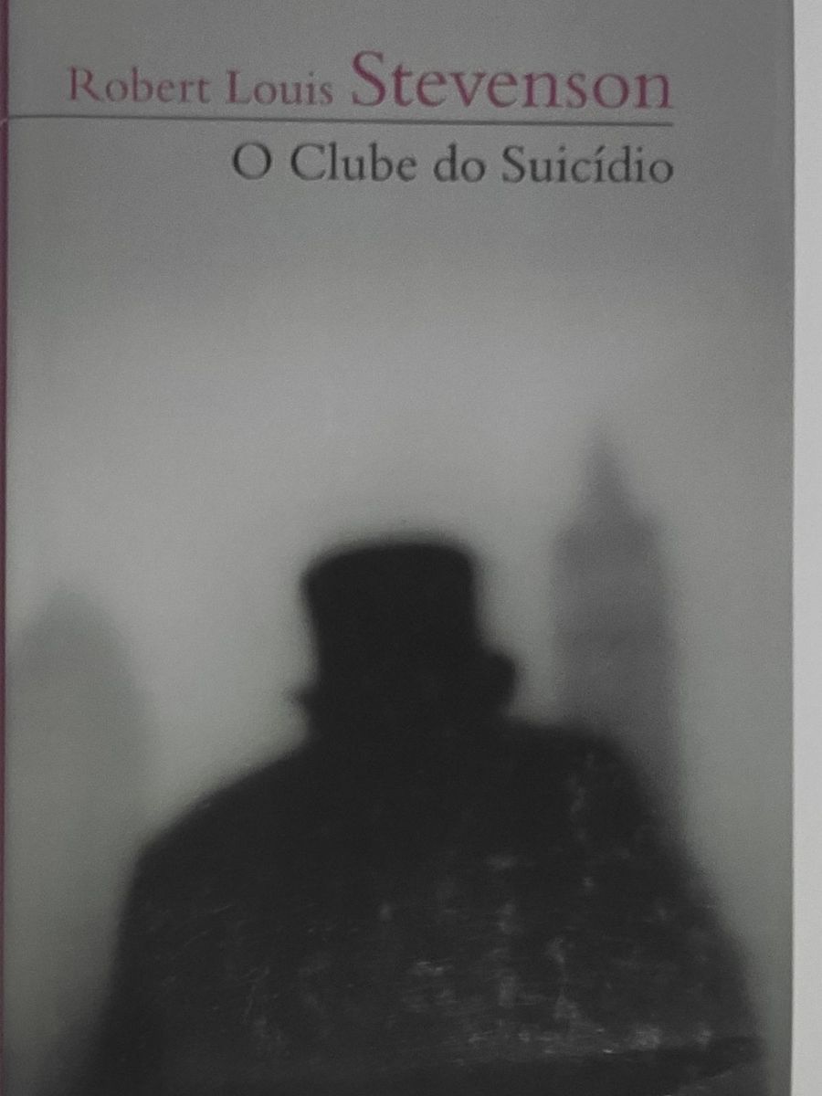 Livro O Clube Do Suic Dio De Robert L Stevenson Trad De Andr A Rocha