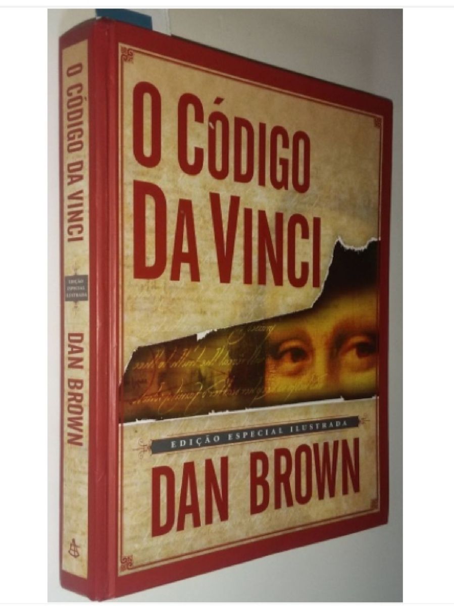 Livro O Código da Vinci Edição Especial Ilustrada por Dan Brown