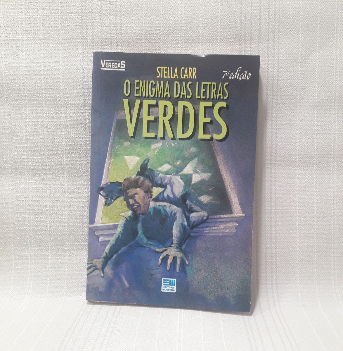 Livro O Enigma Das Letras Verdes Stella Carr Livro Editora Moderna