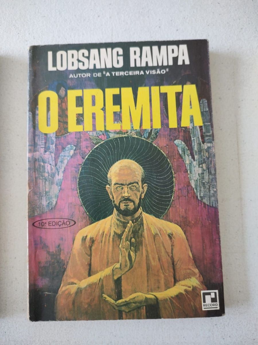 Livro O Eremita De Lobsang Rampa Livro Record Usado Enjoei