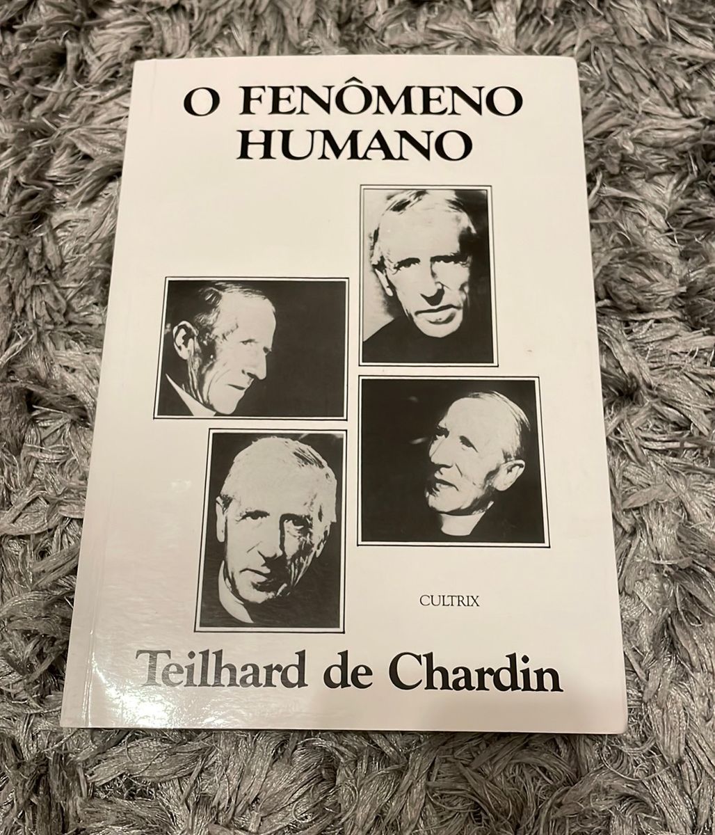 Livro O Fenômeno Humano Pierre Teilhard de Chardin Livro Cultrix